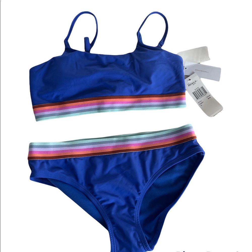NWT Girls 2 piece bathing suit bikini Nordstrom